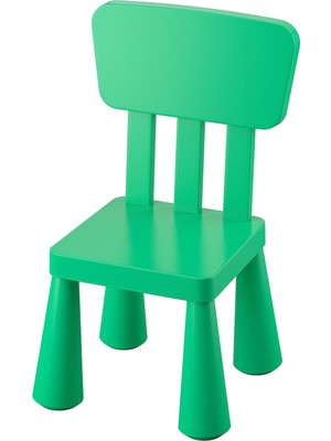 IKEA Mammut Parlak Yeşil Çocuk Sandalyesi