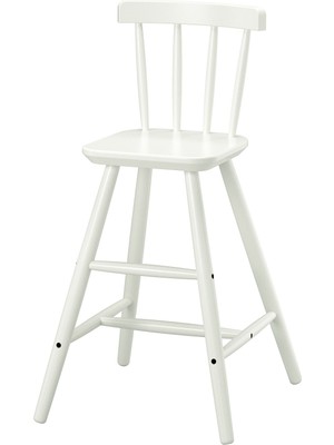 IKEA Agam Beyaz Çocuk Sandalyesi