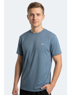 Slazenger Kayda Erkek  Gri Tişört