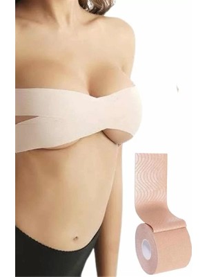 MidasTech Toparlayıcı Göğüs Bandı Şekillendirici Ten Rengine Uygun Esnek Hassas Ciltlere Uygun Midastec