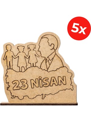 Kidose Atatürk ile 23 Nisan Çocuk Bayramı Boyama Seti