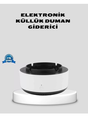 Hava Temizleyici Küllük – Sigara Dumanı Filtreli, Sessiz Çalışan, Şık Tasarım Midastech