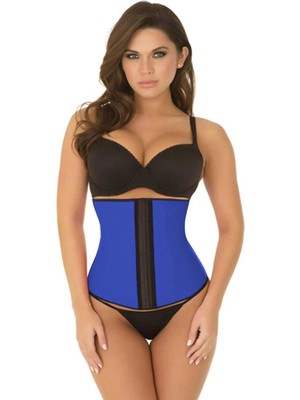 Pileli Store Mavi Mı 9161 Terletici Agraflı Bel Korse