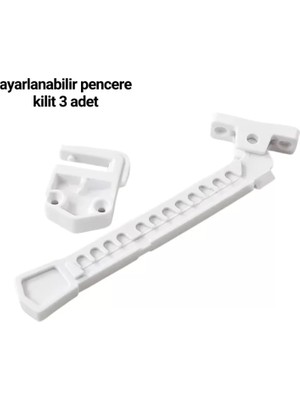 Cam Emniyet Kilidi 3lü Midastech