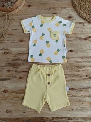 Diji Baby 3-6 6-9 9-12 12-18 Ay Yavru Koala Nakışlı Uzun Kollu Sweat 2li Kız Erkek Bebek Takımı