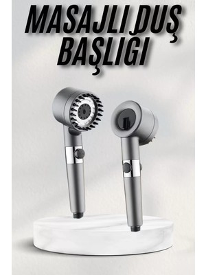 Masaj Etkili Turbolu Çok Fonksiyonlu Filtreli Duş Başlığı Yeni Nesil Midastech