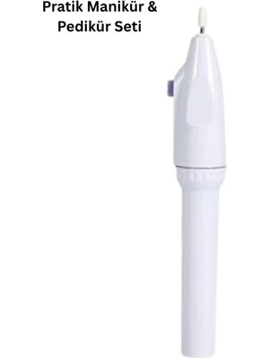 Taşınabilir Profesyonel Manikür Pedikür Seti Midastech