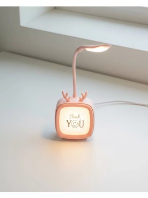 Şarj Edilebilir LED Masa Lambası Kablosuz Taşınabilir Gece Lambası Midastech