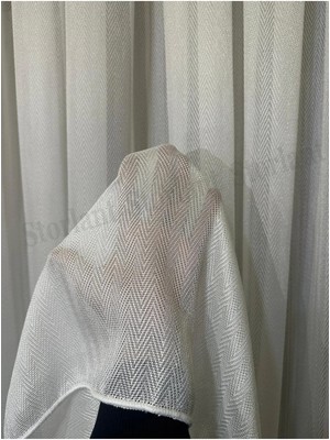 Storlant Çelik Balıksırtı Doku Tül Perde 1/3 Sık Pileli, Ütü Gerektirmez | En Çok Tercih Edilen Model