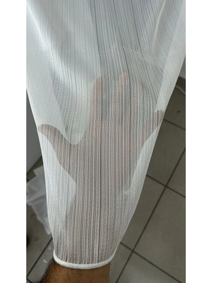 Storlant Inci Kar 600 Tül Perde | Ağır Gramajlı, 1/3 Sık Pileli, Ütü Gerektirmez L Tüm Odalara Uygun