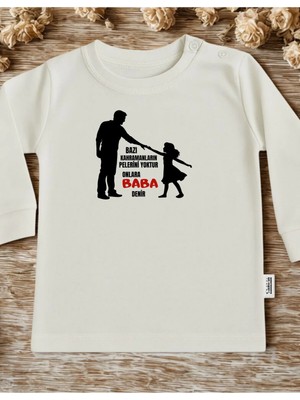 Lupi Yazılı Bebek Body Zıbın %100 Pamuk