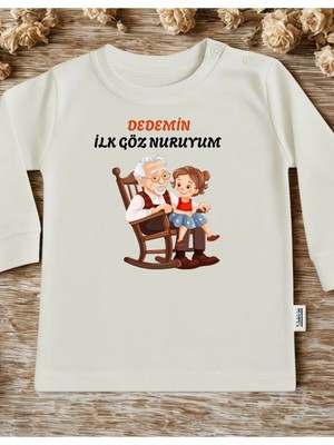 Lupi Anneanne Babaanne Dede Yazılı Bebek Badi