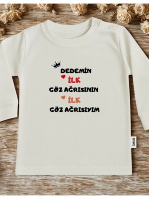 Lupi Yazılı Bebek Body Zıbın %100 Pamuk