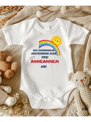 Lupi Yazılı Bebek Body Zıbın %100 Pamuk