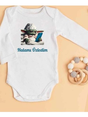 Lupi Hala Yazılı Bebek Hala Oluyorsun Halaya Hediye