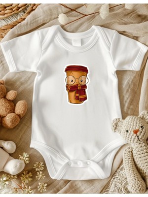 Lupi Eğlenceli Tasarımlar %100 Pamuk Bebek Body Bebek Zıbın Kız Erkek