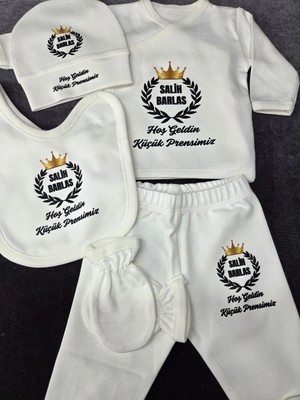 Lupi Yazılı Bebek Body Zıbın %100 Pamuk