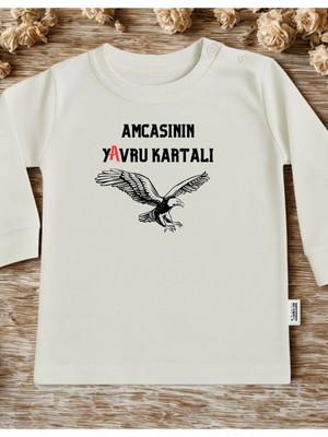 Lupi Yazılı Bebek Body Zıbın %100 Pamuk