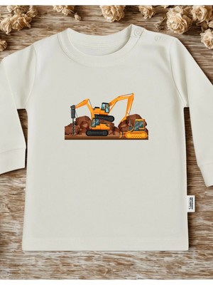 Lupi Yazılı Bebek Body Zıbın %100 Pamuk