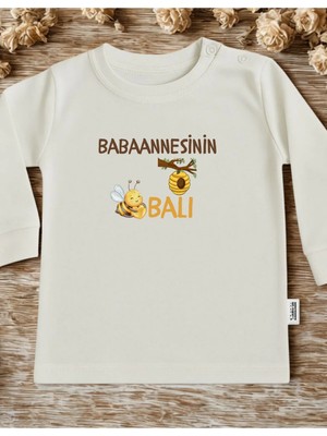 Lupi Yazılı Bebek Body Zıbın %100 Pamuk