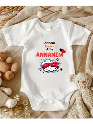 Lupi Annane Yazılı Bebek Zıbın Isimli Zıbın Anne Yenge Teeyze Amca Annane Babanne Yazılı