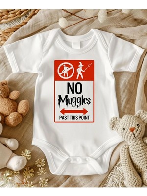 Lupi Harry Potter Temalı Yazılı Zıbın Hediye Yenidoğan Anne Baba Hala Yenge Amca Dayıya