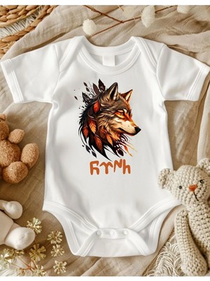 Lupi Kurt Temalı Türk Yazılı Bebek Zıbın