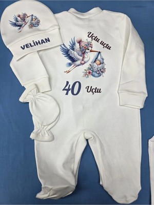 Lupi Yazılı Bebek Body Zıbın %100 Pamuk