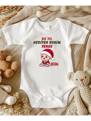 Lupi Yeni Yıl Yılbaşı Temalı Bebek Zıbın Yeni Yıl Bebek Hediye