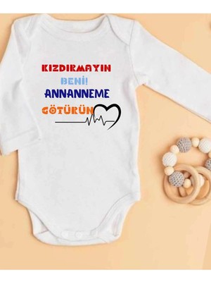 Lupi Annaneye Hediye Isimli Zıbın Annane Oluyorsun Yazılı Bebek