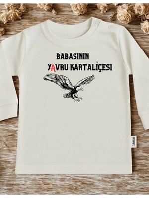 Lupi Yazılı Bebek Body Zıbın %100 Pamuk