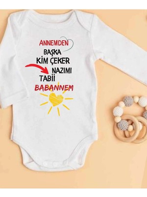 Lupi Babanne Yazılı Zıbınbabanneye Hediye Isimli Zıbın Isimli Bebek