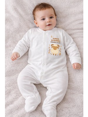 Lupi Kurban Bayramı Bebek Tulum Hediyelik Yenidoğan