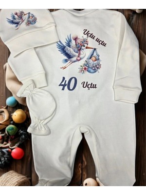 Lupi Yazılı Bebek Body Zıbın %100 Pamuk