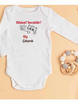 Lupi Diş Buğdayı Dişim Çıktı Yazılı Isimli Zibin Özel Bebek Ürünleri
