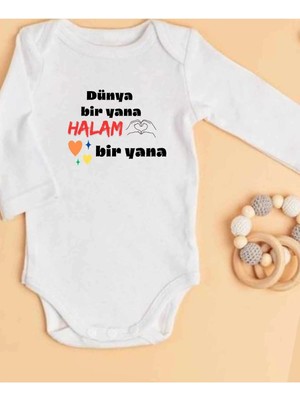 Lupi Hala Yazılı Bebek Hala Oluyorsun Halaya Hediye