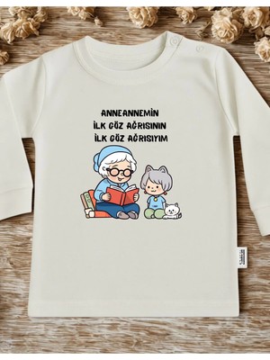 Lupi Yazılı Bebek Body Zıbın %100 Pamuk