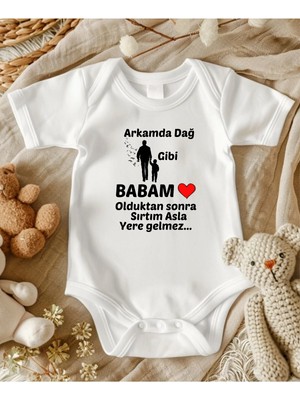 Lupi Baba Yazılı Isimli Zıbın Bebek Zıbın Bebek Giyim Yenidoğan Hediye