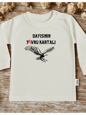 Lupi Yazılı Bebek Body Zıbın %100 Pamuk