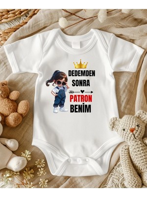 Lupi Unisex Yazılı Zıbın