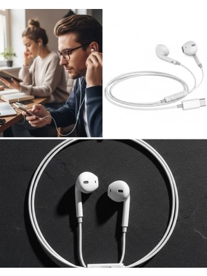 İP15 Kablolu Kulaklık Midastech