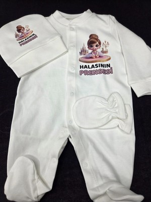 Lupi Hala Yazılı Bebek Tulum