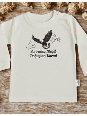 Lupi Yazılı Bebek Body Zıbın %100 Pamuk