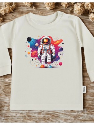 Lupi Yazılı Bebek Body Zıbın %100 Pamuk