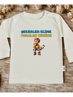 Lupi Uzun Kollu Bayram Body Sweat Yüzde Yüz Pamuk