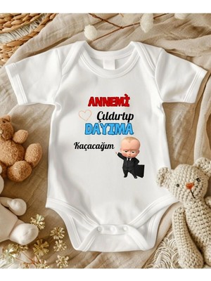 Lupi Dayı Yazılı Bebek Zıbın Isimli Zıbın Anne Yenge Teeyze Amca Annane Babanne Yazılı