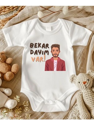 Lupi Dayı Yazılı Yenidoğan Anne Baba Hala Yenge Amca Dayıya