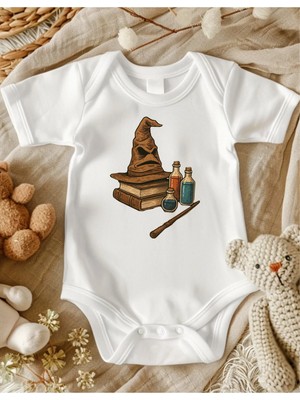 Lupi Eğlenceli Tasarımlar %100 Pamuk Bebek Body Bebek Zıbın Kız Erkek