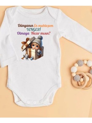 Lupi Yenge Yazılı Bebek Yengeye Hediye Bebek Hediye Amca Dayı