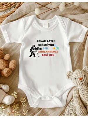 Lupi Anneanne Yazılı Bebek Zıbın